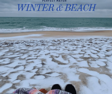 winter in beach